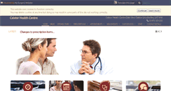 Desktop Screenshot of caistorhealthcentre.co.uk